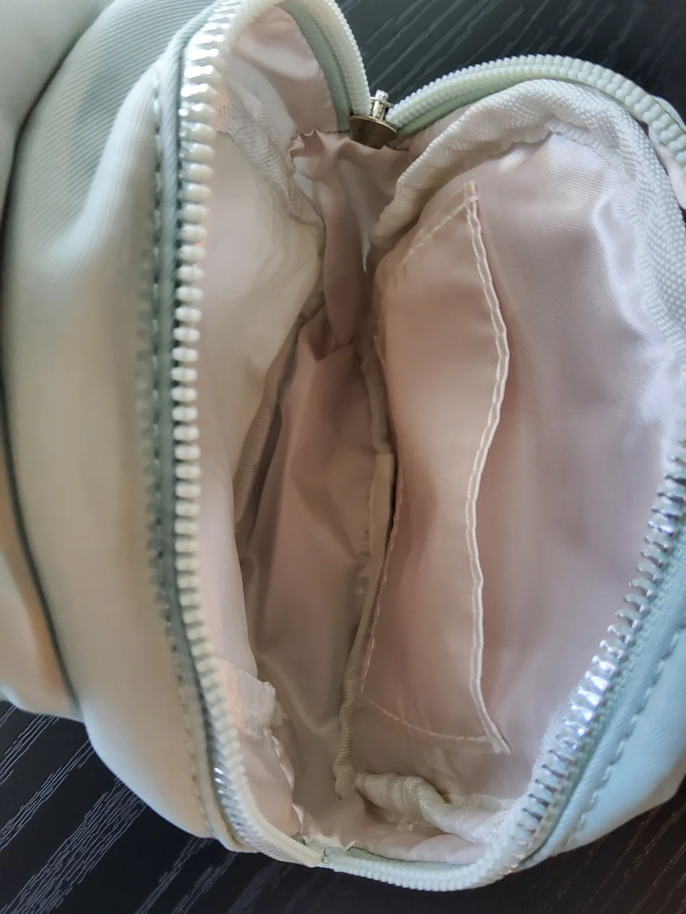 Mint Green Chest Crossbody Backpack Heart Love By CHARO Mini Backpack